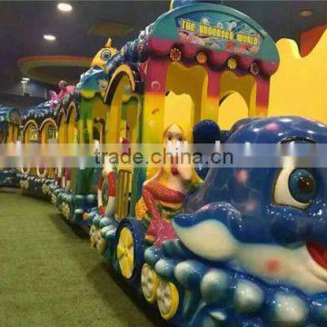 Theme Park Kids Game Equipment Electric Track Train for Children Sale photo-2