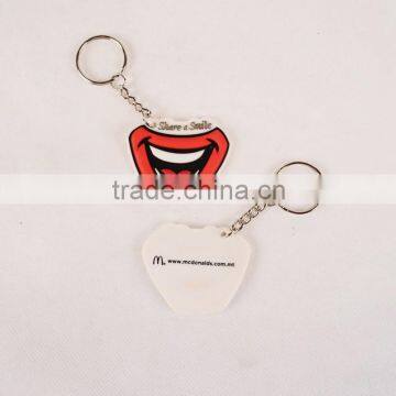 Sexy Lip Soft Pvc Keychain Pvc Rubber Key Chain photo-3