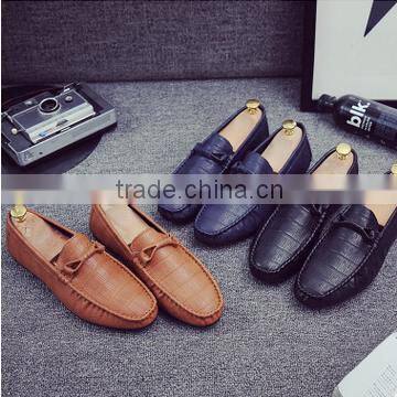 Alligator Brown Dress Shoes Doug Shoes Leather Men Shoes photo-4