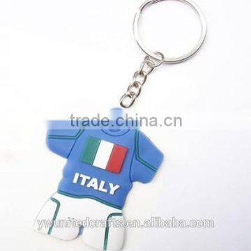 Custom made rotation keychain, custom sport keychain