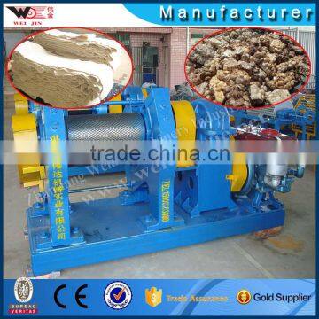 rubber smr10 crepe processing machinery