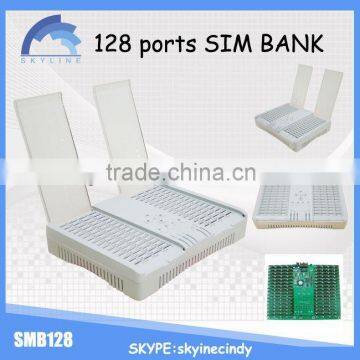 New arrival SMB 128 sim bank 128 sim card sim bank with rotate sim card