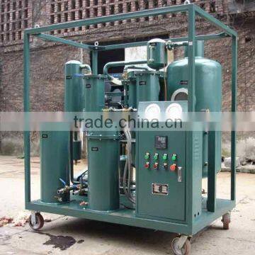 LV Vacuum lubrication oil treatment plant