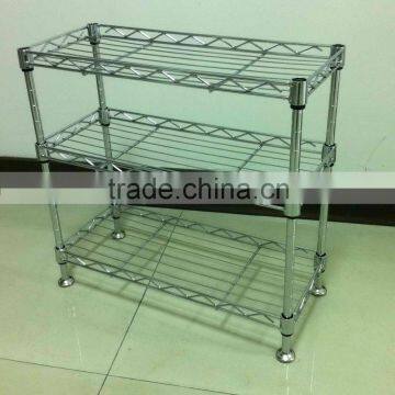 3 tier Wire Shelving units storage rack