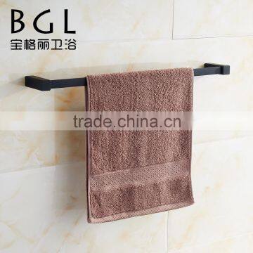 2015News Zinc alloy accessories for bathroom Wall mounted rubber painting finishing towel bar