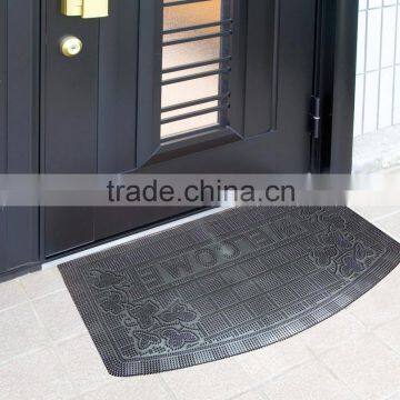 Wholesale PVC entry welcome door mat outdoor floor mat