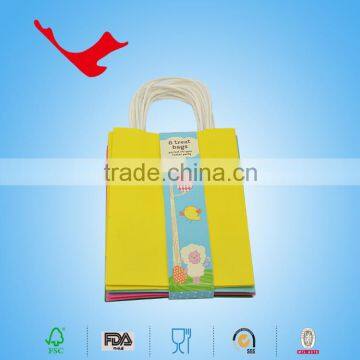 High Quality Custom Paper Luxury Gift Bag With Handle, 2016 Xmas Kraft Paper Bag photo-4