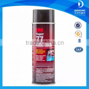 DM 77 all-purpose spray adhesive glue for pvc paper and plastic