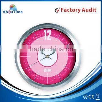 Aluminum Wall Clock Design Metal Wall Art Clock For Promotion! photo-2