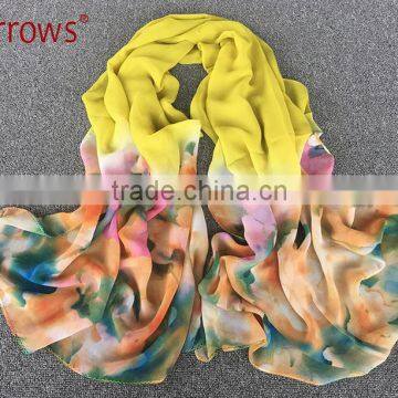 Custom Printing Stole Silk Scarves for Ladies Pakistan photo-2