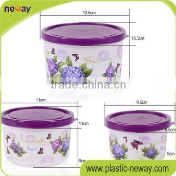 plastic food container 2 compartments food container