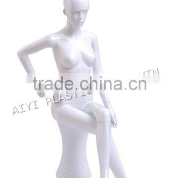 New Arrival!!! Realistic Sitting Female Mannequin