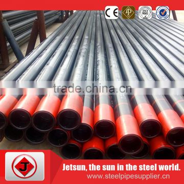 customized factory produced black (lacquer) carbon steel pipes