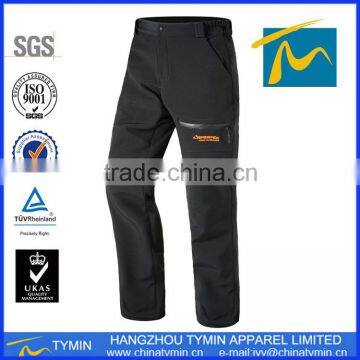 Hot sale softshell customized water repellent men joggers