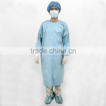 sterile disposable green surgical gown