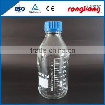 Glass reagent bottle,reagent bottle clear