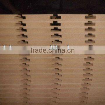 melamine faced mdf hdf , slot melamine mdf board , melamine mdf for furniture use