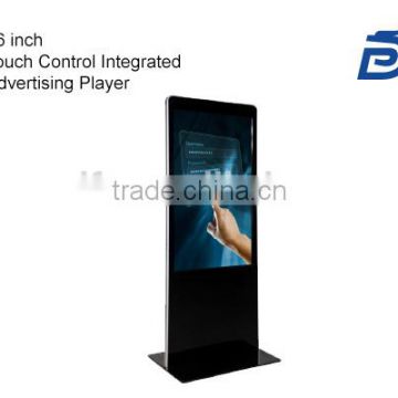 High quality EASTOPS touch advertising digital signage player , lcd screen digital display stand