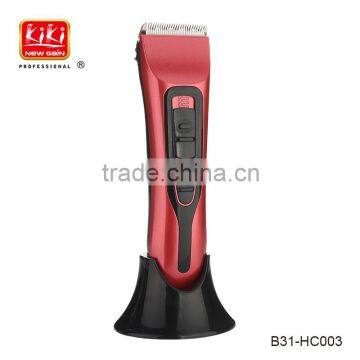 Lithium battery:2200MAh Rechargable Professional Hair Cutter machine