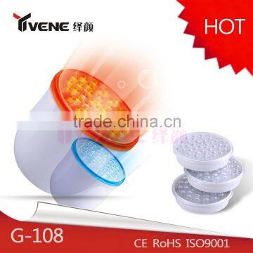 Vibration Red Color led face mask For Skin Whitening