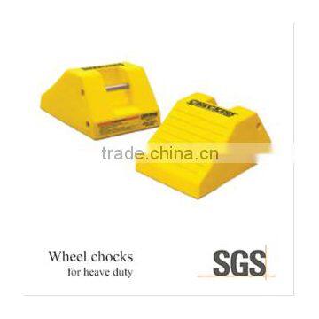 Polyurethane Truck Whhel Chocks Mine Haul Trucks and Mine Support Equipment Heavy Duty Wheel Chock