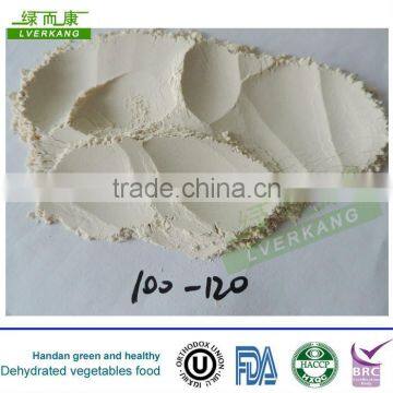 2013 and 2014 Milk white dried garlic powders from Yongnian, China,