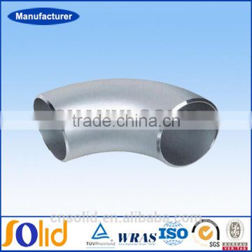 Medium Pressure Galvanized Butt Weld Stainless Steel Tube Elbow Fittings