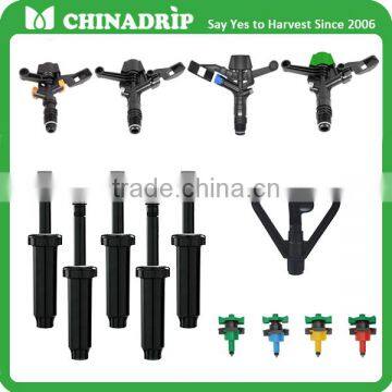 irrigation plastic 360 adjustable impact sprinkler