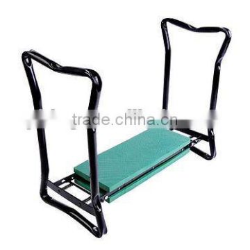 Portable folding garden kneeler Garden tool usage folding stool comfort foam padded