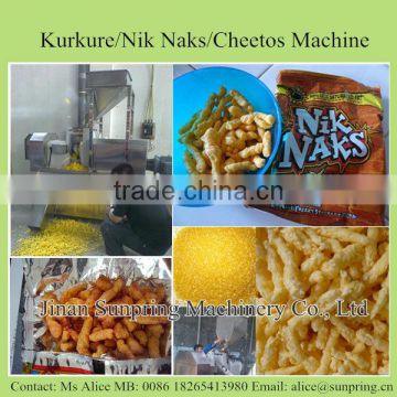 Frying Nik Naks Machine Kurkure Machine