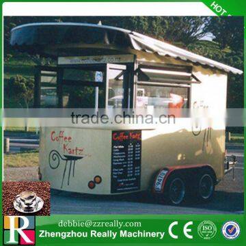 Electric Mobile Food Trailer With Wheels for Sale Food Trailer for Sale photo-4