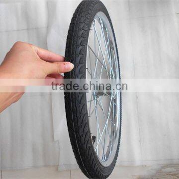 20x1.75 bicycle trailer wheels rubber steel spoke wheels