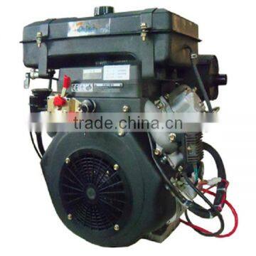 2015 Wholesale 22hp Air Cooled Two Cylinder Diesel Engine 2V870F photo-2