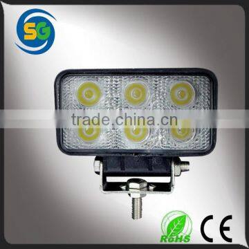 Wide Voltage Range 9w Waterproof LED Work Light Truck Light 12v LED Driving Light photo-5