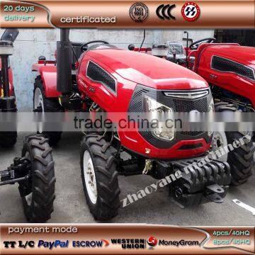 Tractor FN554C (shuttle shift type), 55hp,8.30-20/12.4-28 tyre, 4 hydraulic valves, power steering