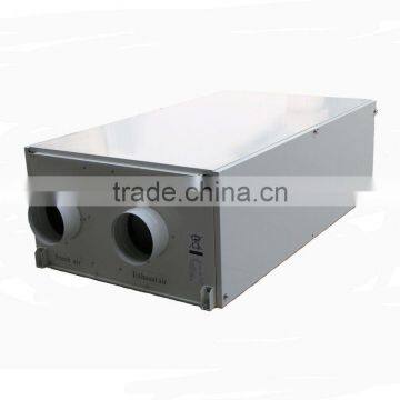 Ceiling mounted heat pump exhaust air heat recovery ventilator