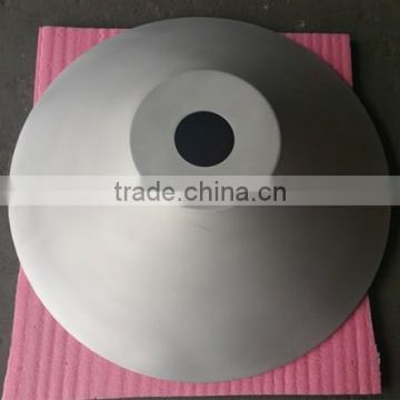 Round Cone Aluminum Bowl with anodizing surface, flat bottom round bowl,CNC metal spinning parts