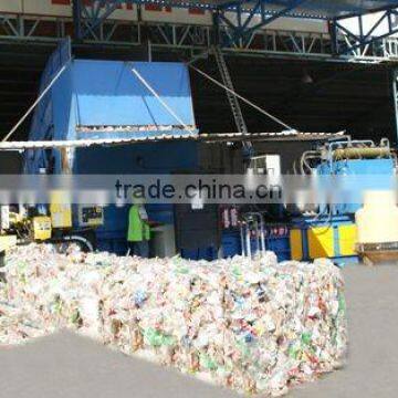 High Quality Automatic Horizontal Plastic Baler Machine photo-2