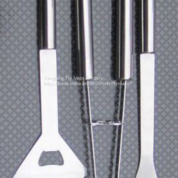 3 Pcs Stainless Steel BBQ Tool Set With Cardboard photo-5