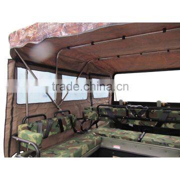 XBH 8X8-2 Camouflage Net Vehicle 800cc 8 Wheel 4 Stroke Go-anywhere Vehicle ATV photo-2