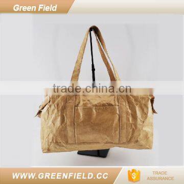 Green Field tyvek paper tote bag shopping bag waterproof