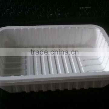 Large Rectangle Disposable Plastic Meat Packaging Trays, Trays for Beef photo-3