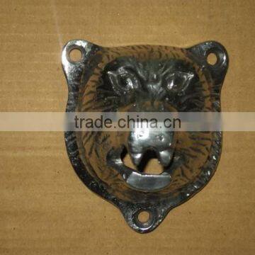 Hot Selling Bronze ,black,silver,copper Color Wall Mounted Bottle Openers With Animal Heads Assorted Designs photo-5