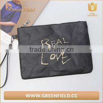 washable Kraft Paper clutch bag Handbag