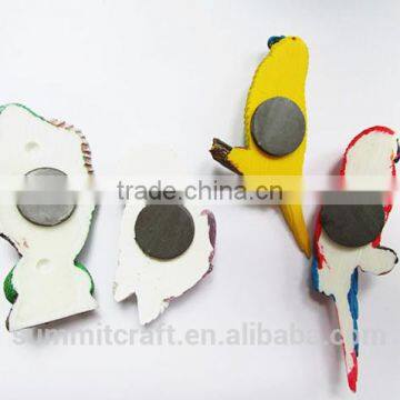 Artificial Polyresin Parrot Lizard Owl Personalized Fridge Magnets photo-4