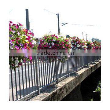 Hydroponic Systems Rail Planter Outdoor Vertical Flower Planters Landscape Decoration