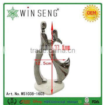 Lover Dancing Heart Shape Ceramic Wedding Gift for Sales photo-5