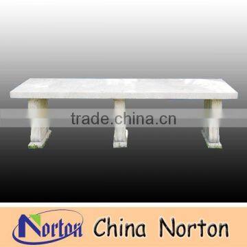 Freestanding Antique marble bench NTMF-B015