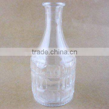 carving glass wine bottle / glassware