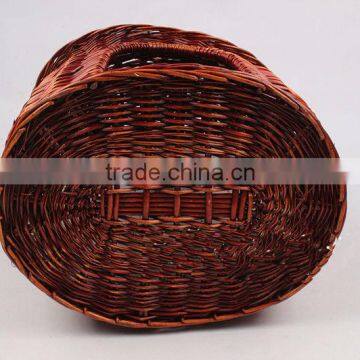 Cheap Luxury Round House Rattan Cat House With Cotton Mat photo-6